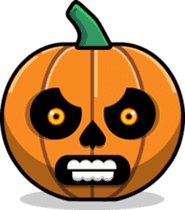 Pumpkin Patch - Halloween Emoji Meme sticker #14285743