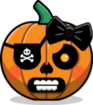 Pumpkin Patch - Halloween Emoji Meme sticker #14285756