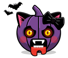 Pumpkin Patch - Halloween Emoji Meme sticker #14285758