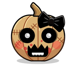 Pumpkin Patch - Halloween Emoji Meme sticker #14285760