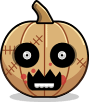 Pumpkin Patch - Halloween Emoji Meme sticker #14285761
