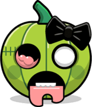 Pumpkin Patch - Halloween Emoji Meme sticker #14285766