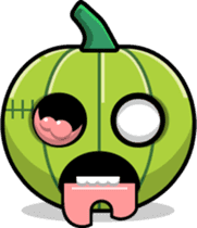Pumpkin Patch - Halloween Emoji Meme sticker #14285767