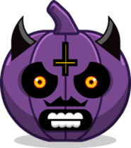 Pumpkin Patch - Halloween Emoji Meme sticker #14285769