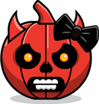 Pumpkin Patch - Halloween Emoji Meme sticker #14285770