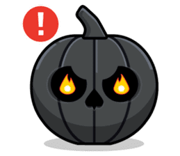 Pumpkin Patch - Halloween Emoji Meme sticker #14285773