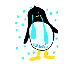 Adeli penguin story sticker #14286031