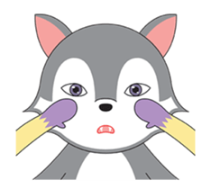 Miho and Lang's love story sticker #14286163