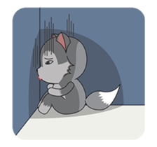 Miho and Lang's love story sticker #14286168