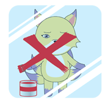 Miho and Lang's love story sticker #14286171