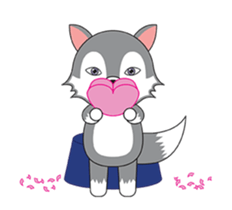 Miho and Lang's love story sticker #14286173