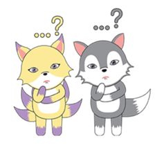 Miho and Lang's love story sticker #14286176