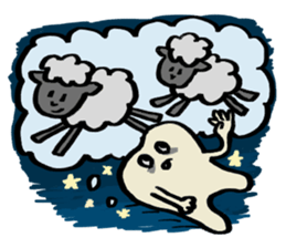 Mari's teeth 5 sticker #14286222