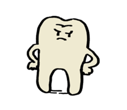Mari's teeth 5 sticker #14286235