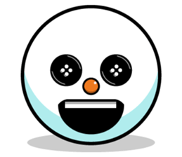 Snoji Face Stickers - Winter Emoji Meme sticker #14286673