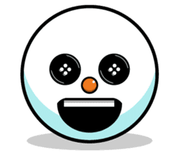 Snoji Face Stickers - Winter Emoji Meme sticker #14286673
