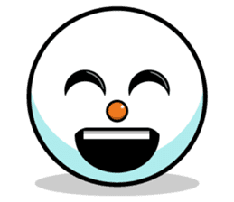 Snoji Face Stickers - Winter Emoji Meme sticker #14286675