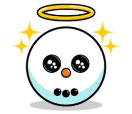 Snoji Face Stickers - Winter Emoji Meme sticker #14286677