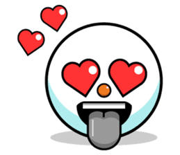Snoji Face Stickers - Winter Emoji Meme sticker #14286679