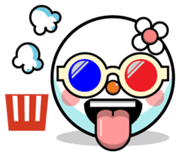 Snoji Face Stickers - Winter Emoji Meme sticker #14286684