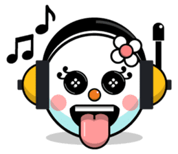 Snoji Face Stickers - Winter Emoji Meme sticker #14286688