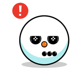 Snoji Face Stickers - Winter Emoji Meme sticker #14286691