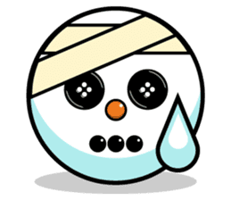 Snoji Face Stickers - Winter Emoji Meme sticker #14286697