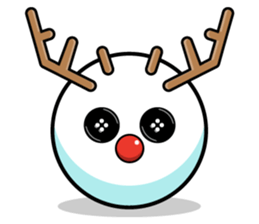 Snoji Face Stickers - Winter Emoji Meme sticker #14286708