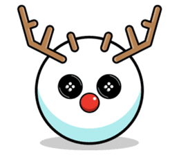 Snoji Face Stickers - Winter Emoji Meme sticker #14286708