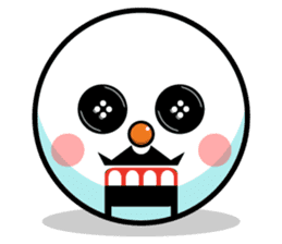 Snoji Face Stickers - Winter Emoji Meme sticker #14286709