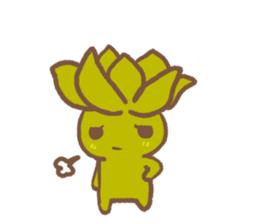 succulent sticker sticker #14286860