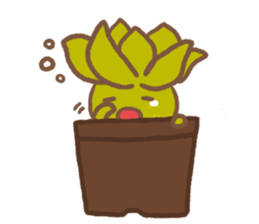 succulent sticker sticker #14286884