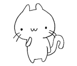 Fortune cat 3 sticker #14286892