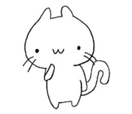 Fortune cat 3 sticker #14286892