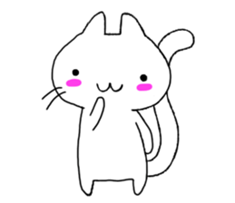 Fortune cat 3 sticker #14286893