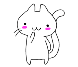 Fortune cat 3 sticker #14286893