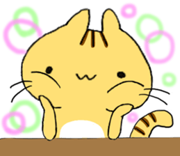 Fortune cat 3 sticker #14286894