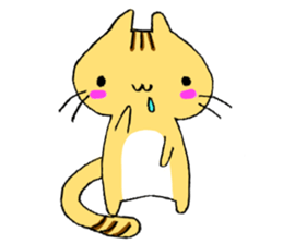 Fortune cat 3 sticker #14286897