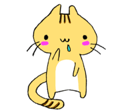 Fortune cat 3 sticker #14286897