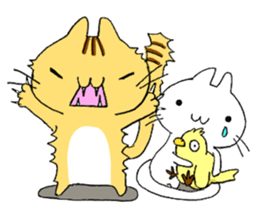 Fortune cat 3 sticker #14286901