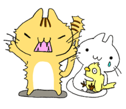 Fortune cat 3 sticker #14286901