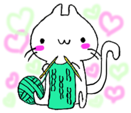 Fortune cat 3 sticker #14286902