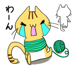 Fortune cat 3 sticker #14286904