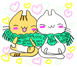 Fortune cat 3 sticker #14286905