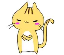 Fortune cat 3 sticker #14286920