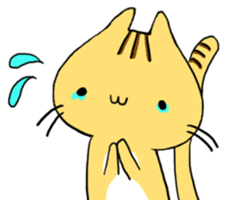 Fortune cat 3 sticker #14286921