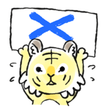 Cutie Tiger Stickers sticker #14287119