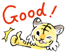 Cutie Tiger Stickers sticker #14287120