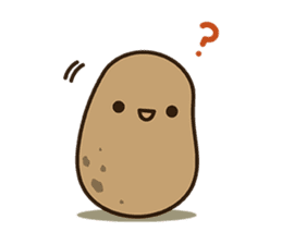 Kawaii Potato sticker #14287242