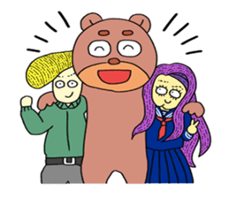 naughty couple !!! sticker #14287318